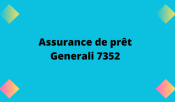 assurance prêt Generali ugip 7352